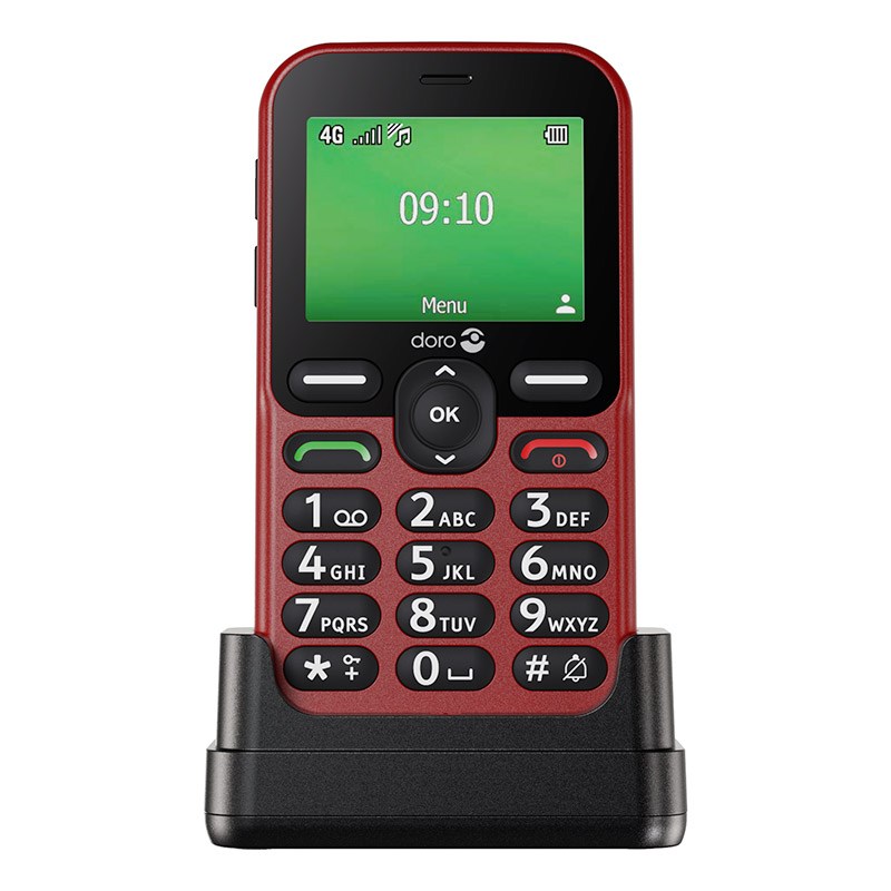 Mobile Doro Leva E10s 4g Rouge Senior Bon état -  reconditionné disponible sur Electro Depot